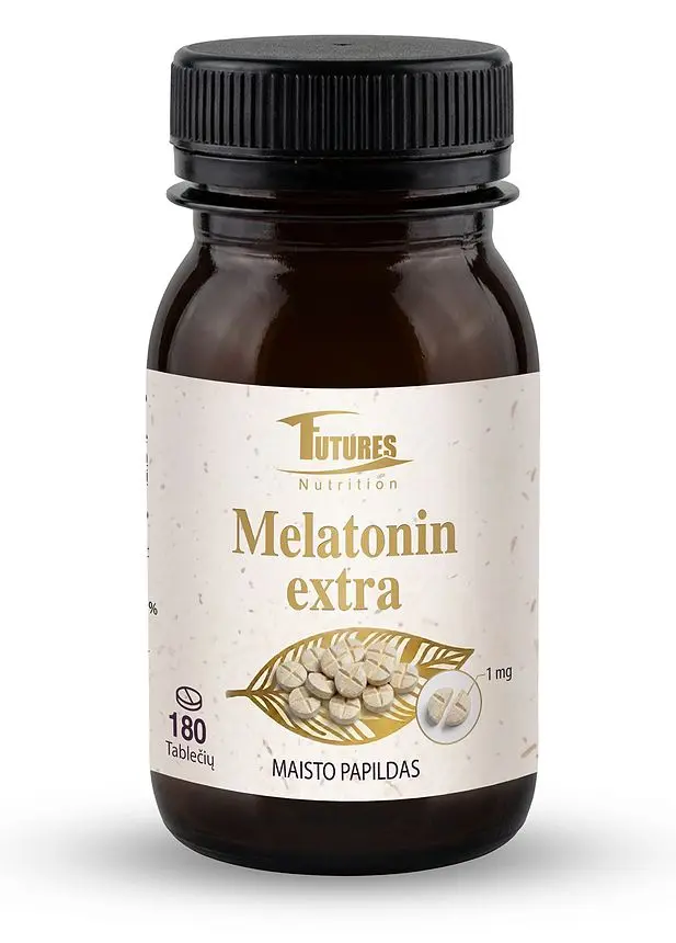 Melatoninas buteliukas Futures Nutrition
